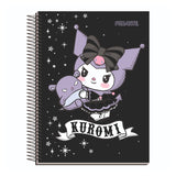 Proarte - Cuaderno Kuromi 16,2 x 21,5 cm 150 h 7 mm