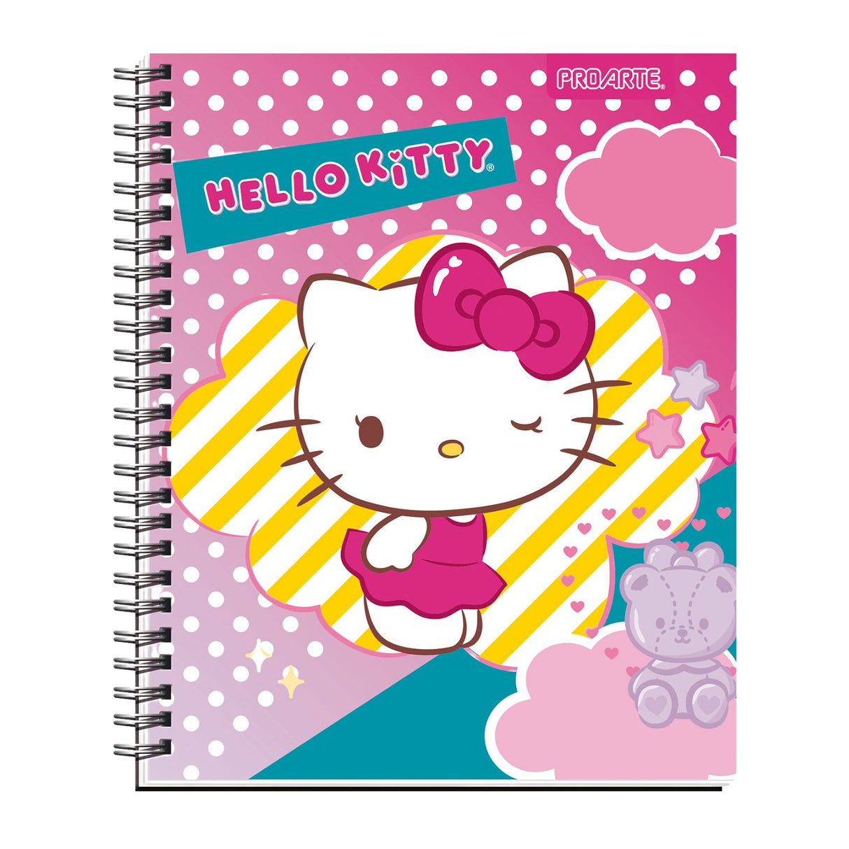 Proarte - Cuaderno Universitario Hello Kitty 100 h 7 mm