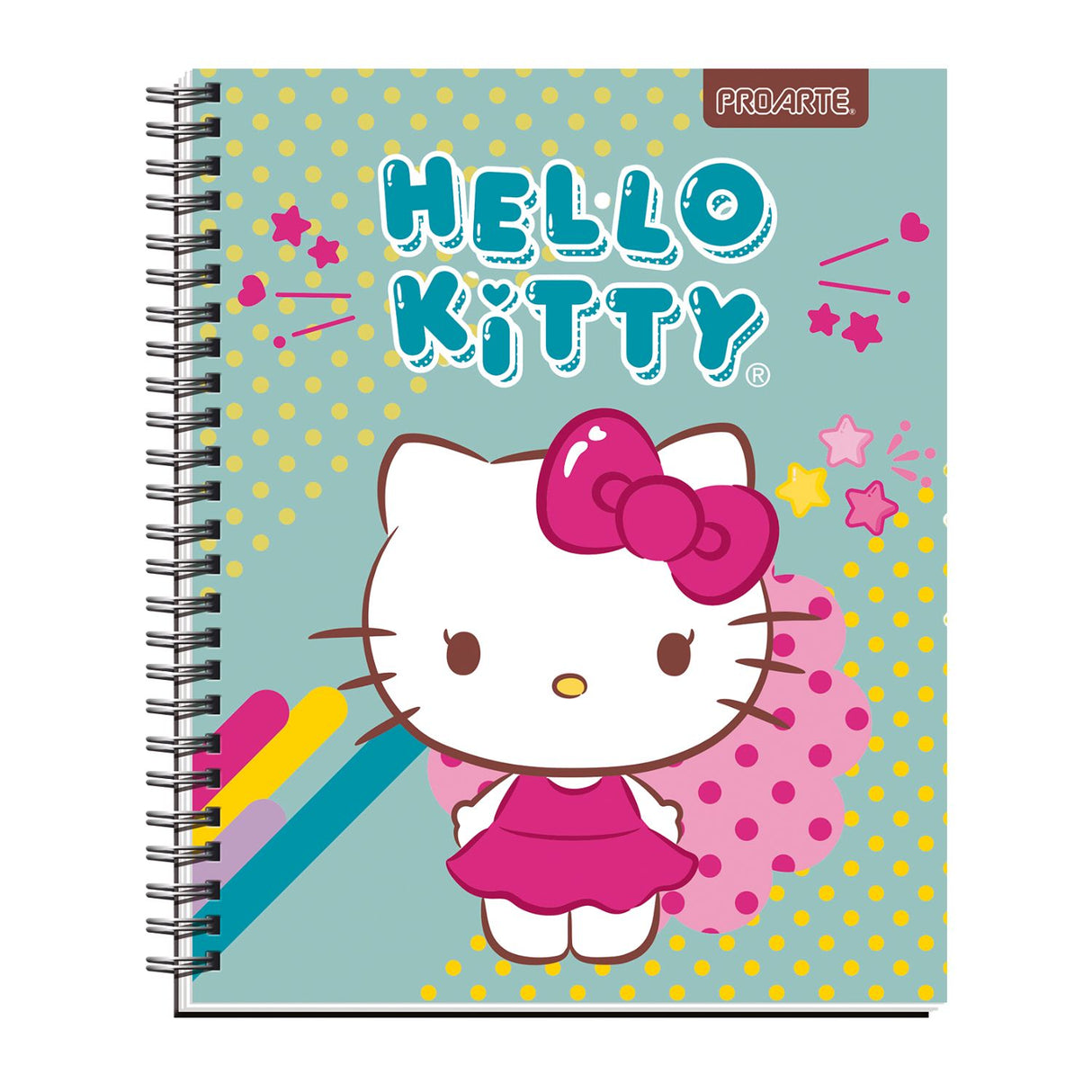 Proarte - Cuaderno Universitario Hello Kitty 100 h 7 mm