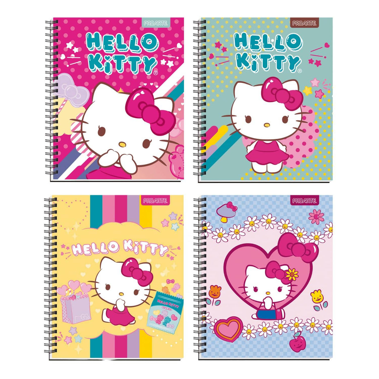 Proarte - Cuaderno Universitario Hello Kitty 100 h 7 mm