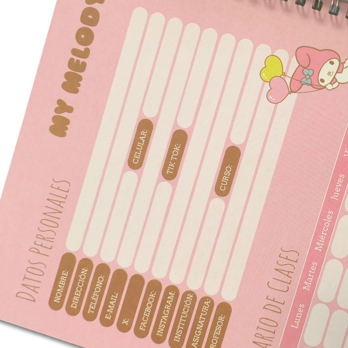 Proarte - Cuaderno Universitario My Melody 100 h 7 mm