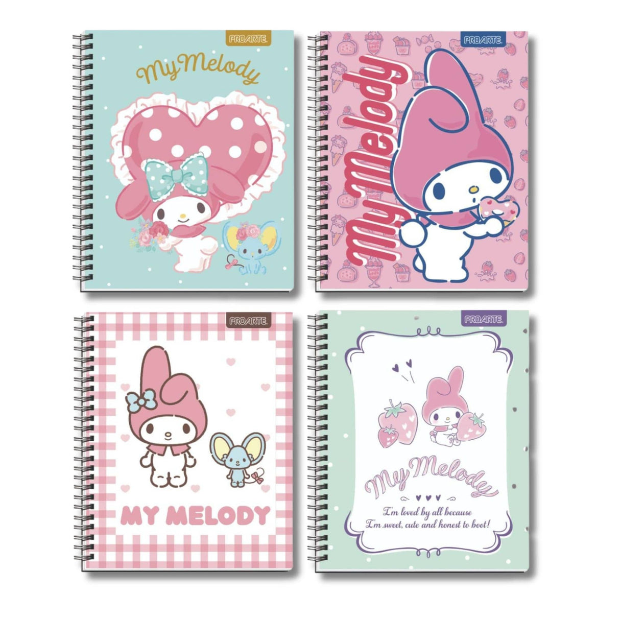 Proarte - Cuaderno Universitario My Melody 100 h 7 mm