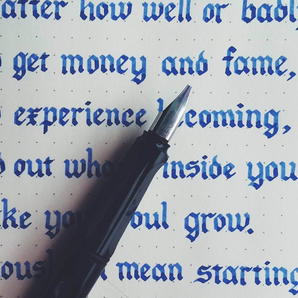 Lamy Joy - Pluma Caligráfica 015-Black