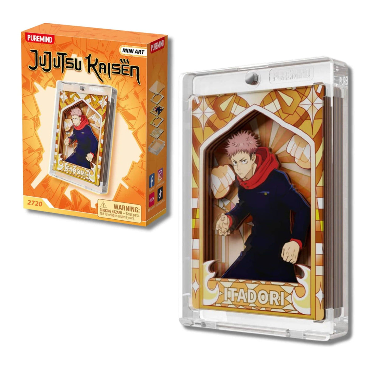 Puremind - Blind Box Mini Art Jujutsu Kaisen Sorcery Prism Pane