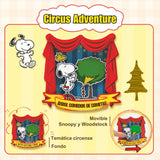 Puremind - Imán Snoopy Circus Adventure Wooden Magnet