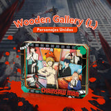 Puremind - Puzzle 3D Chainsaw Man Wooden Gallery Characters United