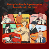 Puremind - Puzzle 3D Chainsaw Man Wooden Gallery Characters United