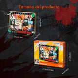 Puremind - Puzzle 3D Chainsaw Man Wooden Gallery Characters United