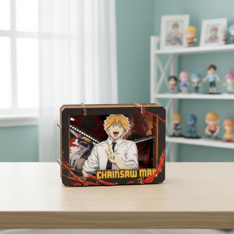 Puremind - Puzzle 3D Chainsaw Man Wooden Gallery Denji