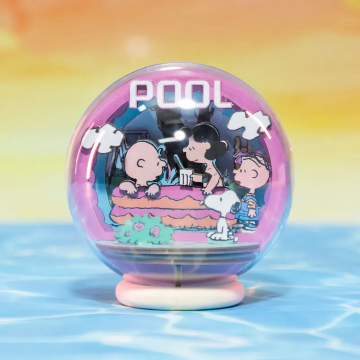 Puremind - Puzzle 3D Snoopy Cool Pool Crystal Ball