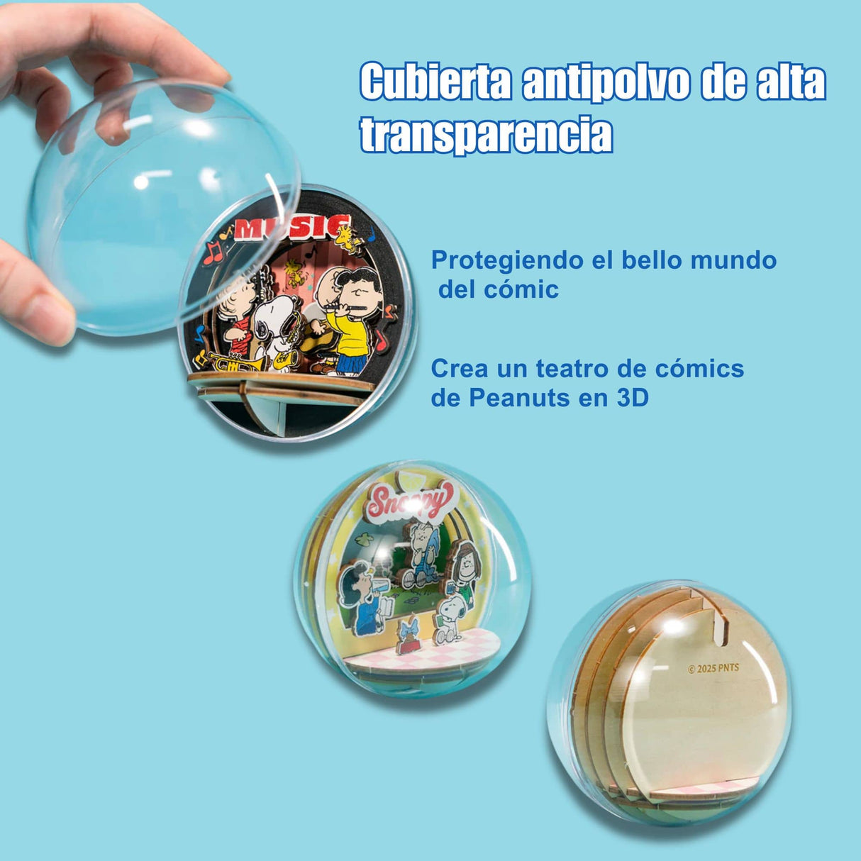 Puremind - Puzzle 3D Snoopy Cool Pool Crystal Ball