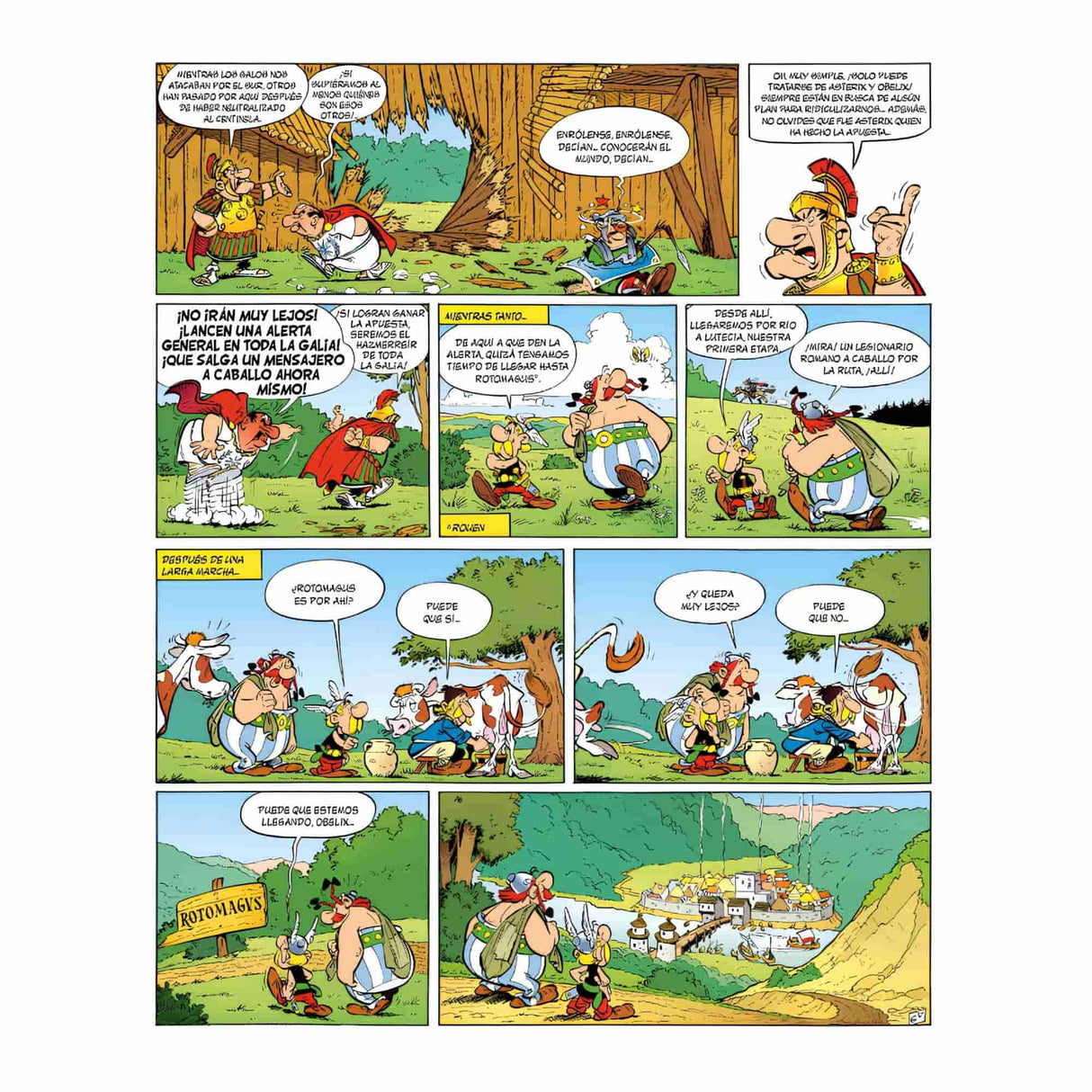 Asterix 05 - La Vuelta a la Galia de Asterix - Goscinny y Uderzo