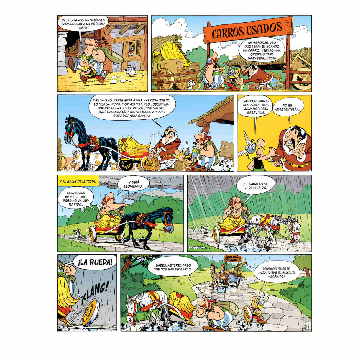 Asterix 05 - La Vuelta a la Galia de Asterix - Goscinny y Uderzo