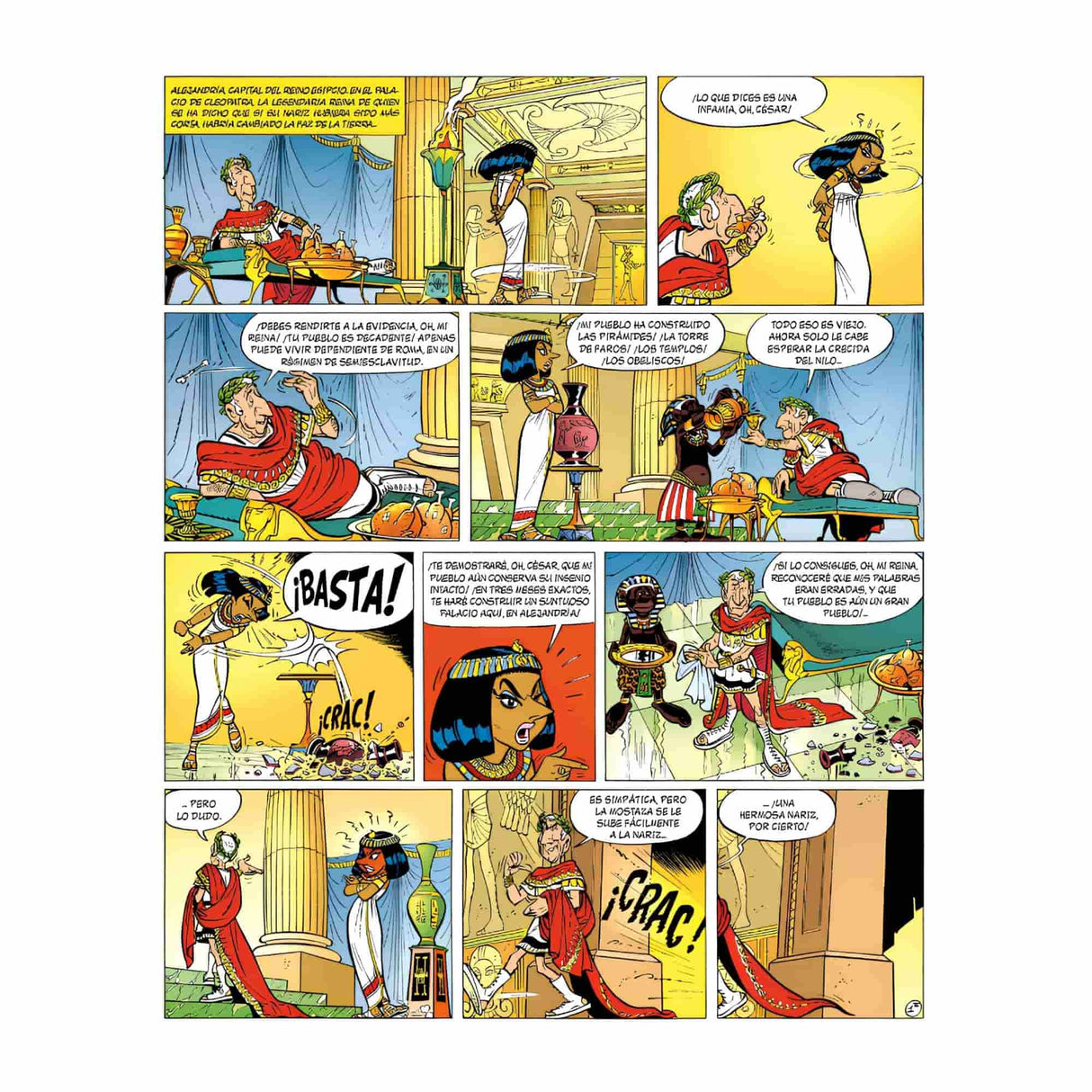 Asterix 06 - Asterix Y Cleopatra - Goscinny y Uderzo