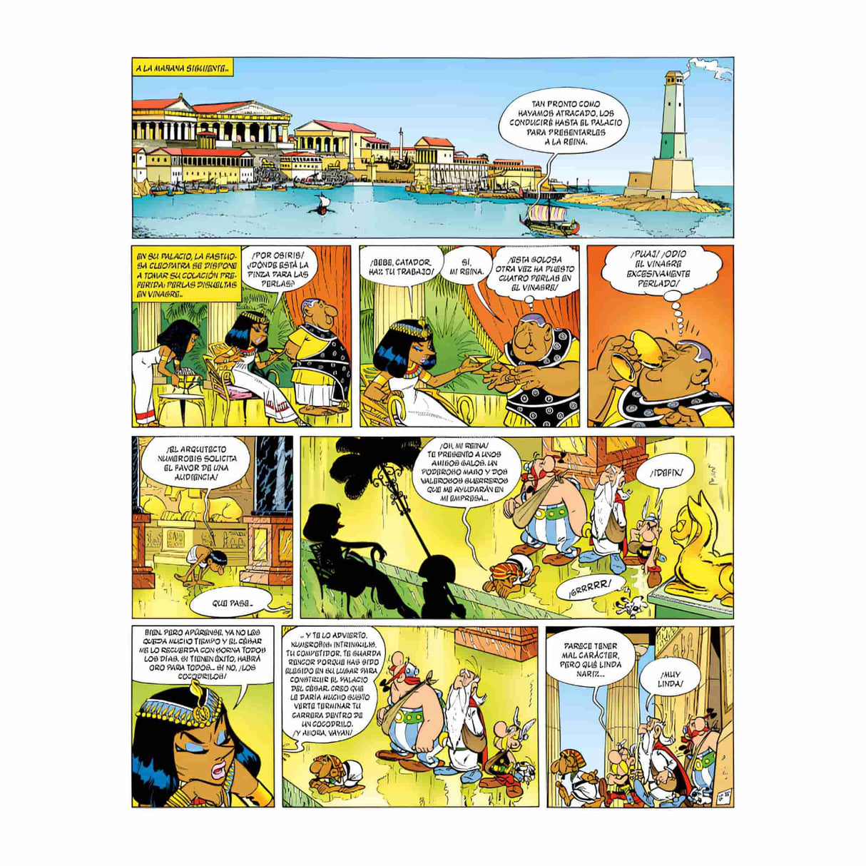 Asterix 06 - Asterix Y Cleopatra - Goscinny y Uderzo