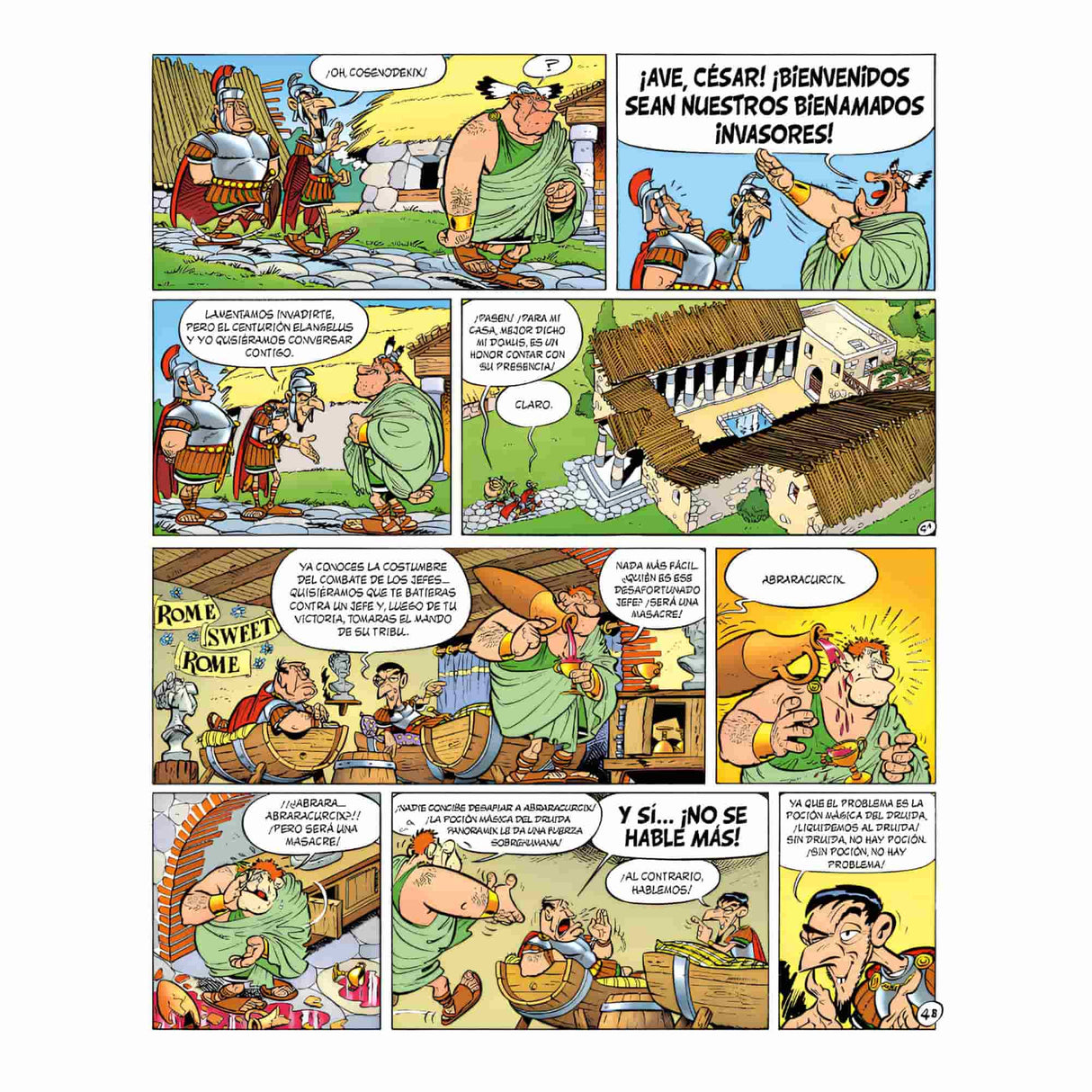 Asterix 07 - El Combate De Los Jefes - Goscinny y Uderzo