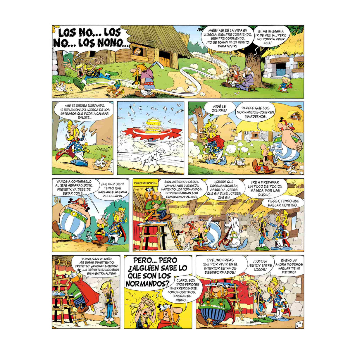 Asterix 09 - Asterix Y Los Normandos - Goscinny y Uderzo