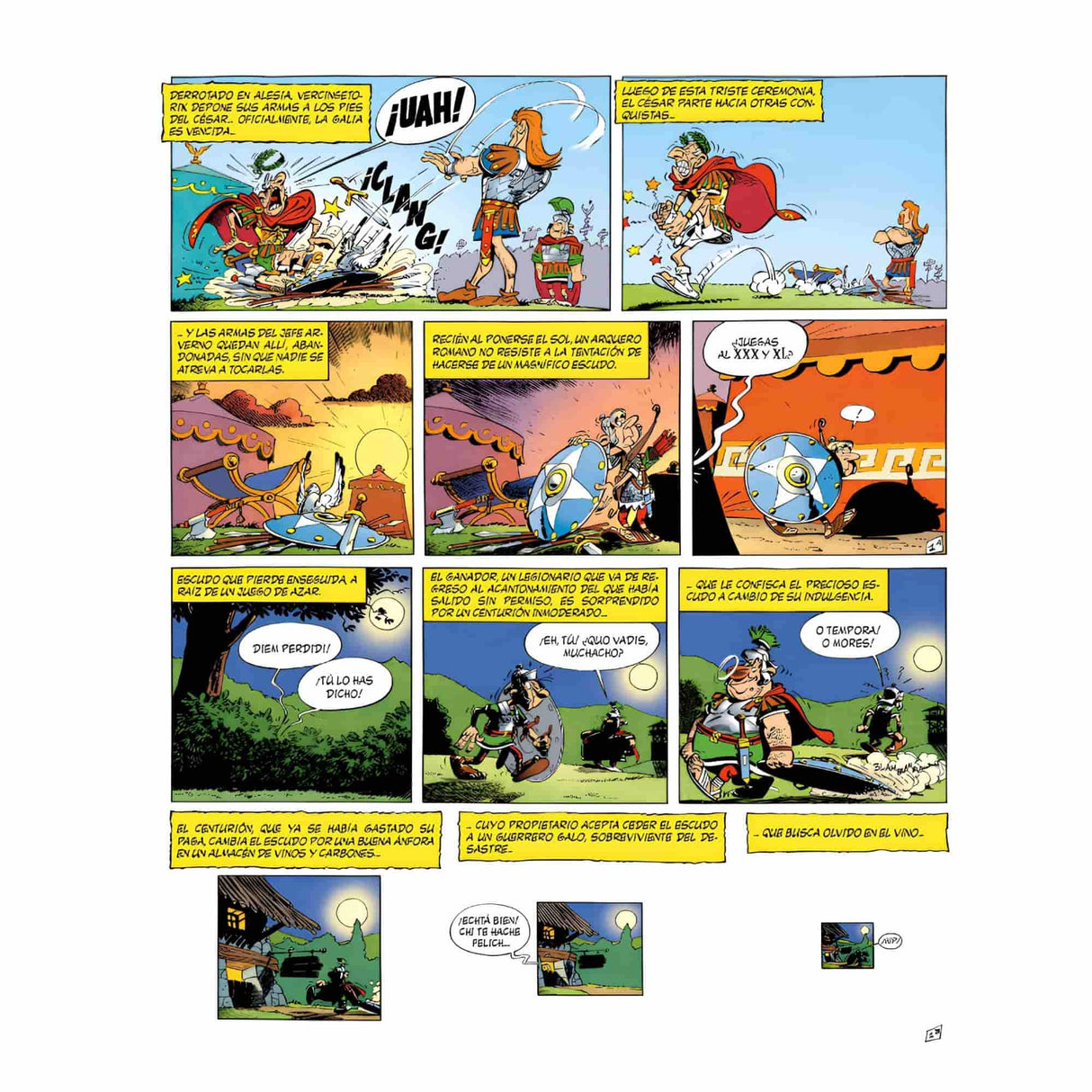 Asterix 11 - El Escudo Arverno - Goscinny y Uderzo