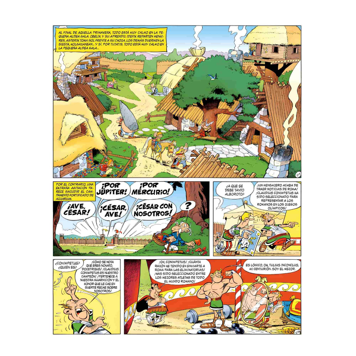 Asterix 12 - Asterix En Los Juegos Olímpicos - Goscinny y Uderzo