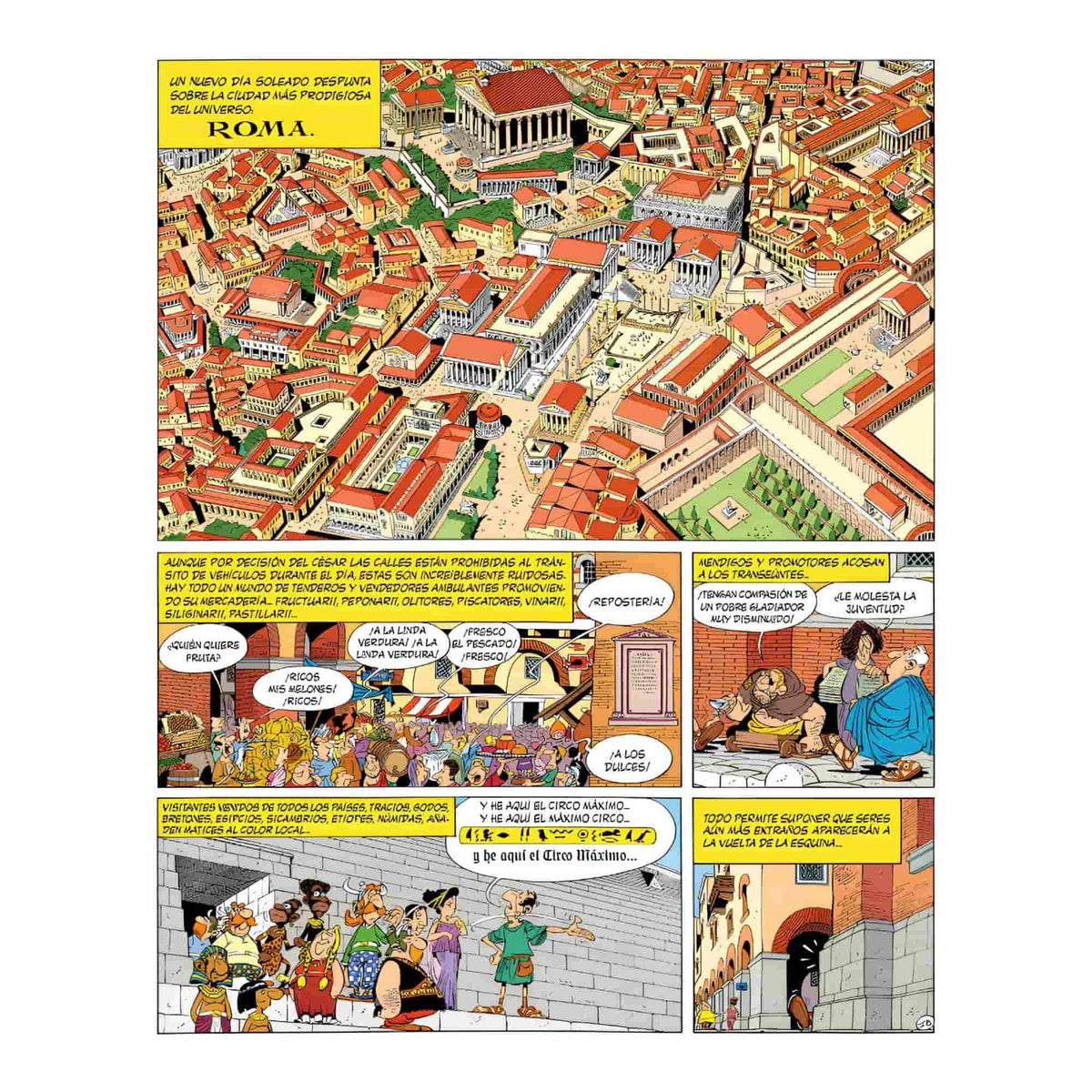 Asterix 18 - Los Laureles Del César - Goscinny y Uderzo