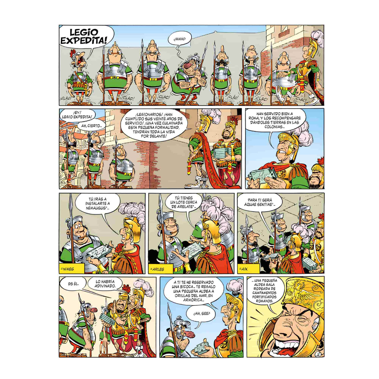 Asterix 21 - El Regalo Del César - Goscinny y Uderzo