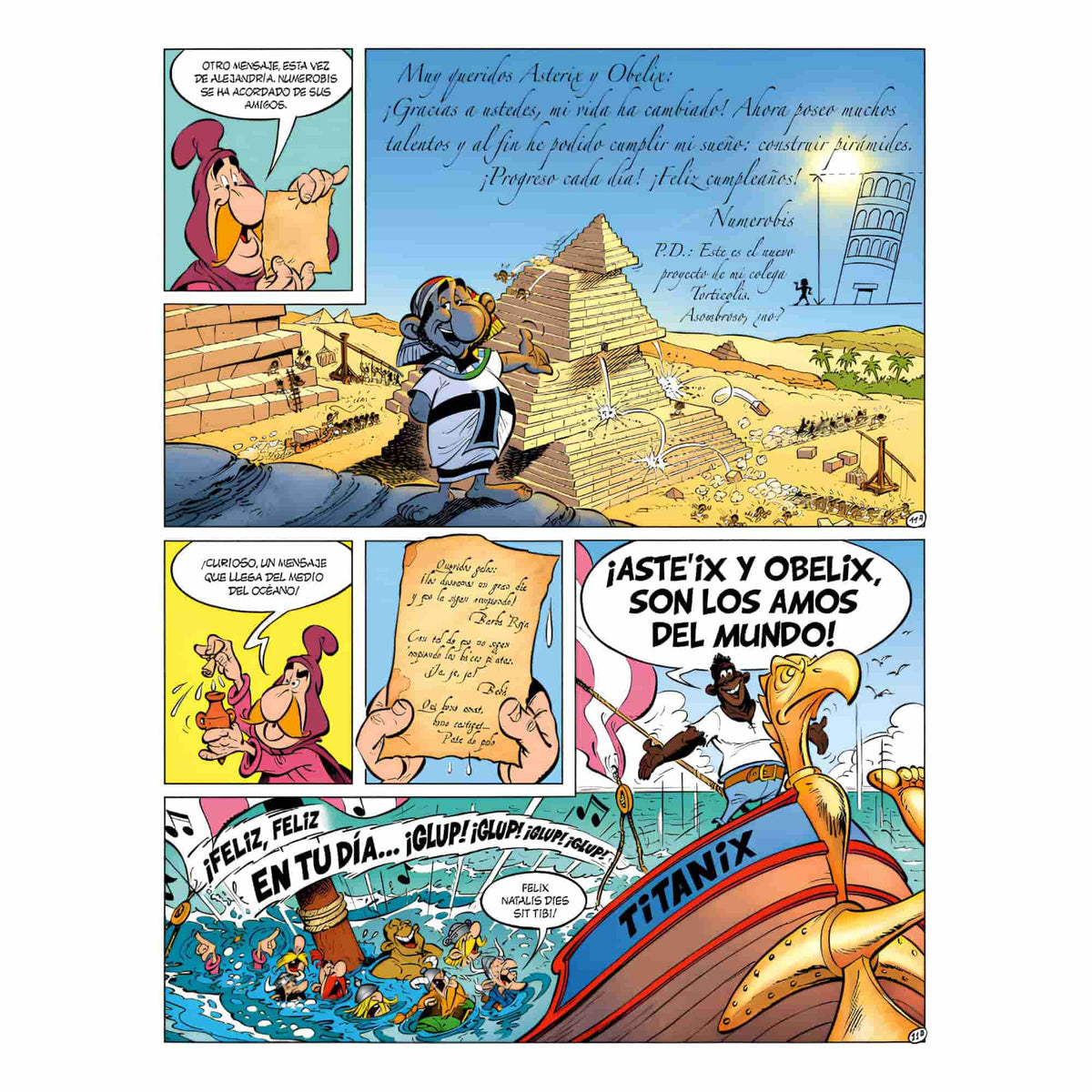Asterix 34 - El Cumpleaños De Asterix Y Obelix - Goscinny y Uderzo