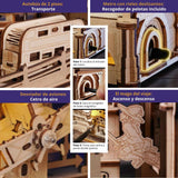 Rokr Amusing Table Game - Puzzle 3D Marble Travel London