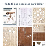 Rokr Curious Discovery - Puzzle 3D Telescopio