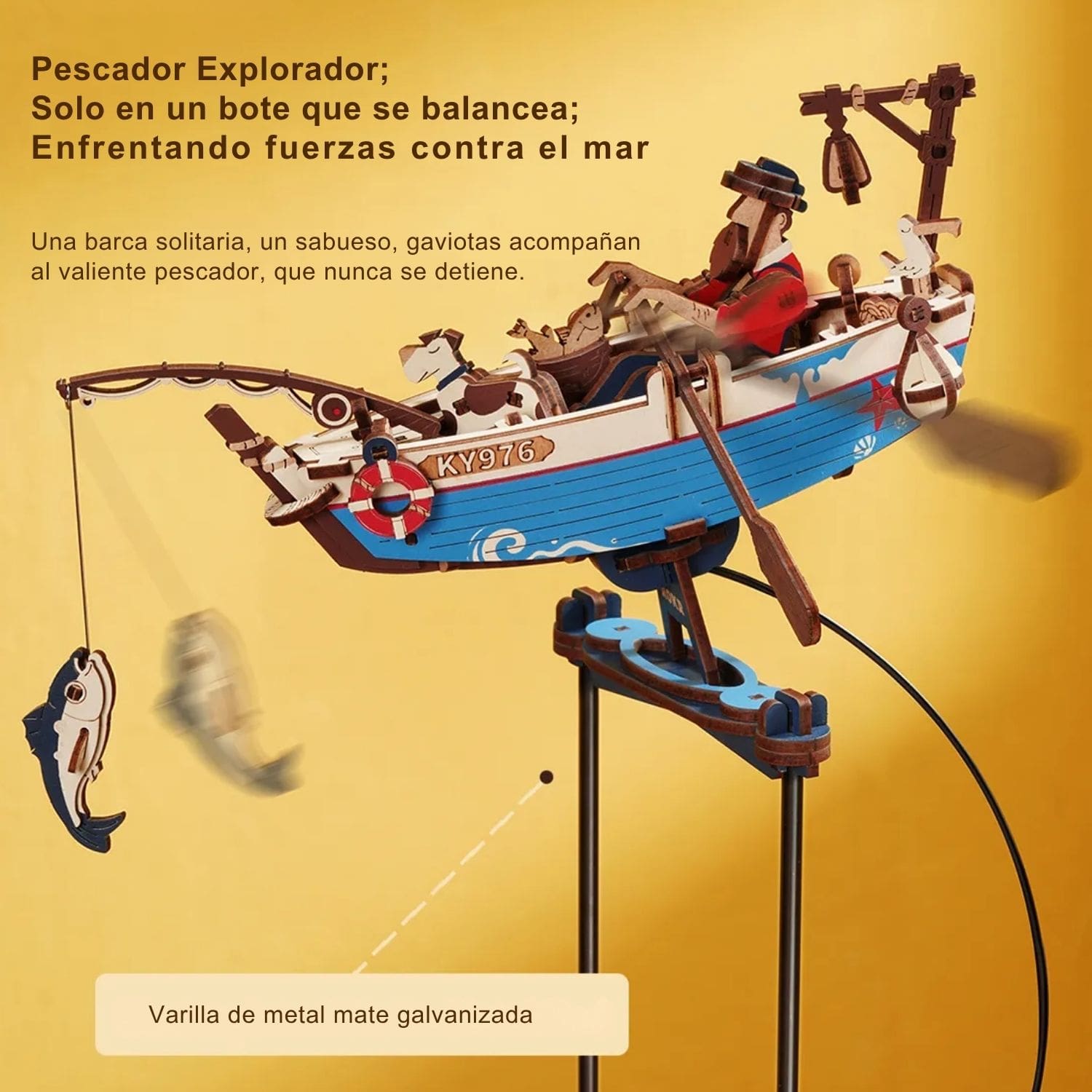 Puzzle 3D Rokr Gravity Swing Ocean Fisher – Dibu Chile