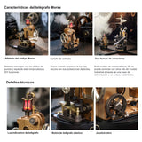 Rokr Industrial City Series - Puzzle 3D Morse Telegraph