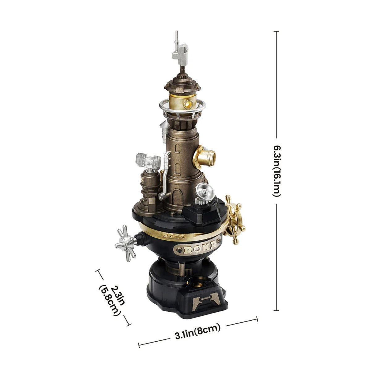 Rokr Industrial City Series - Puzzle 3D Navi Lighthouse