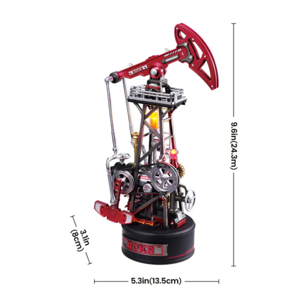 Rokr Industrial City Series - Puzzle 3D Oil Extractor