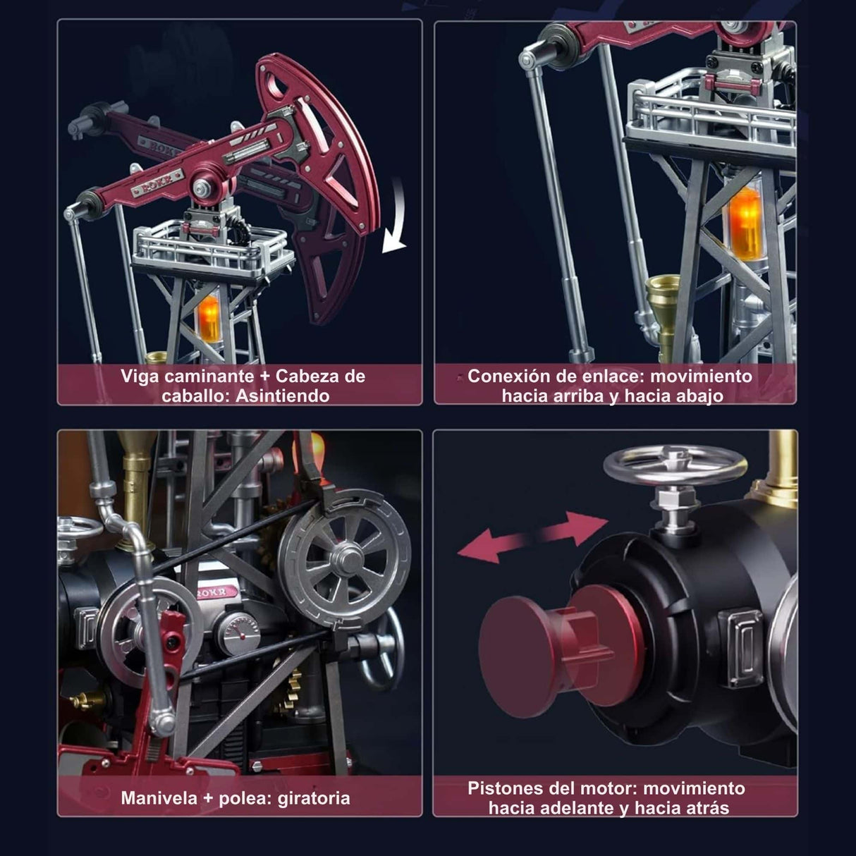 Rokr Industrial City Series - Puzzle 3D Oil Extractor