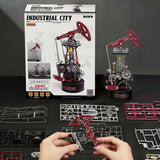 Rokr Industrial City Series - Puzzle 3D Oil Extractor