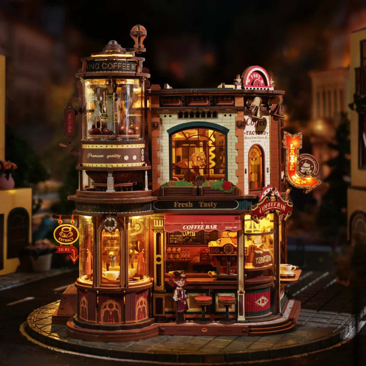 Rokr Magic Amusement Park - Puzzle 3D Dream Coffee Factory