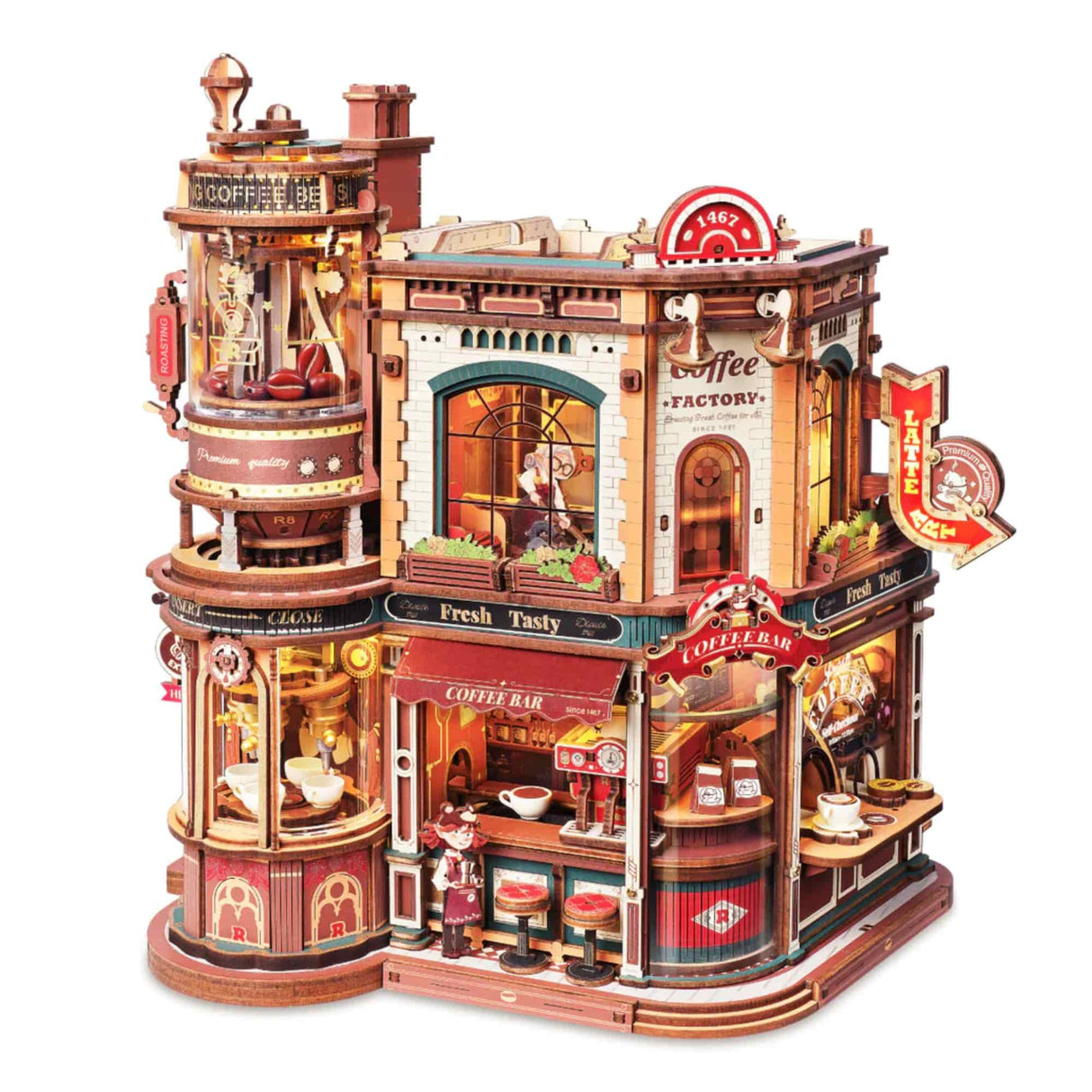 Rokr Magic Amusement Park - Puzzle 3D Dream Coffee Factory