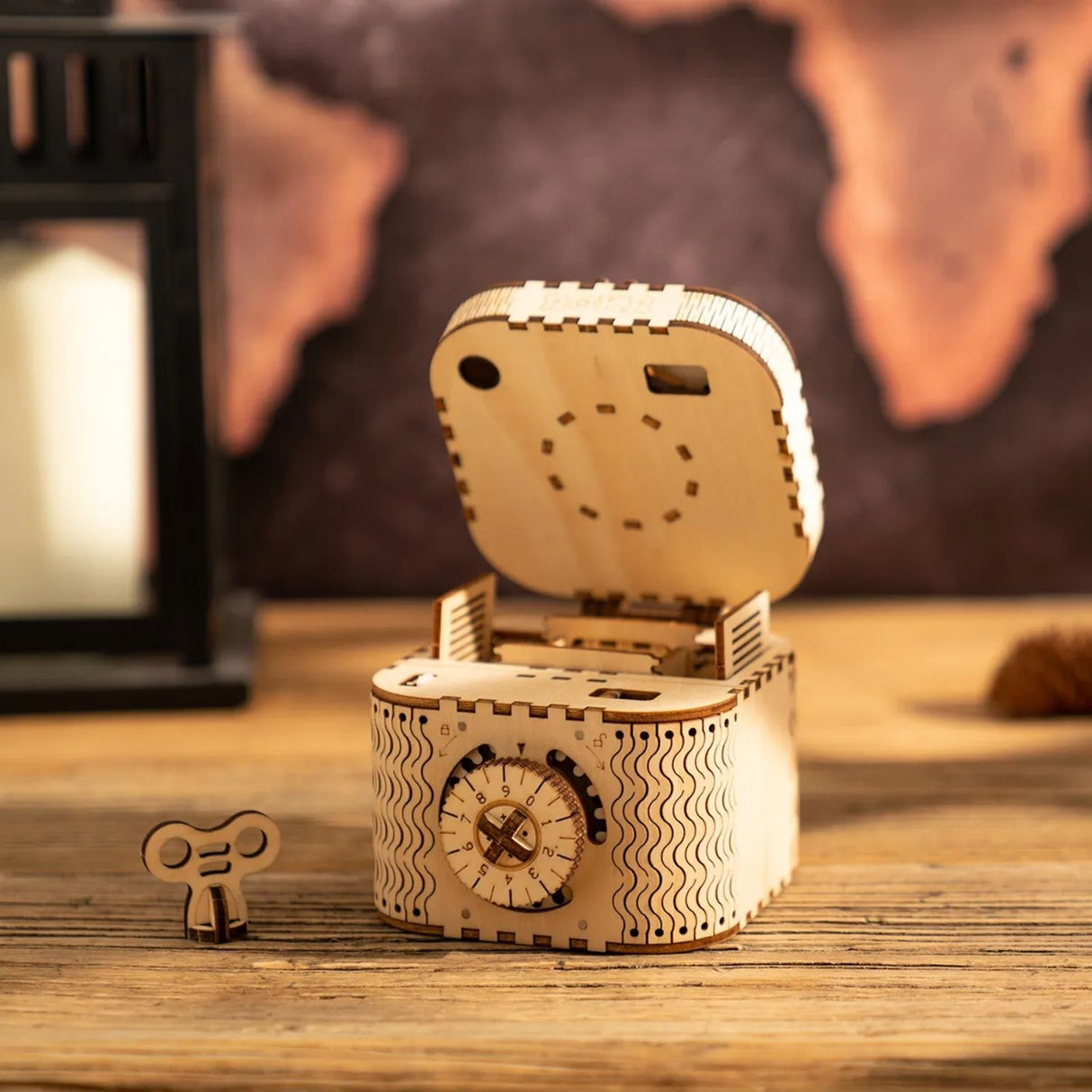 Rokr Mechanical Gears - Puzzle 3D Treasure Box Caja del Tesoro