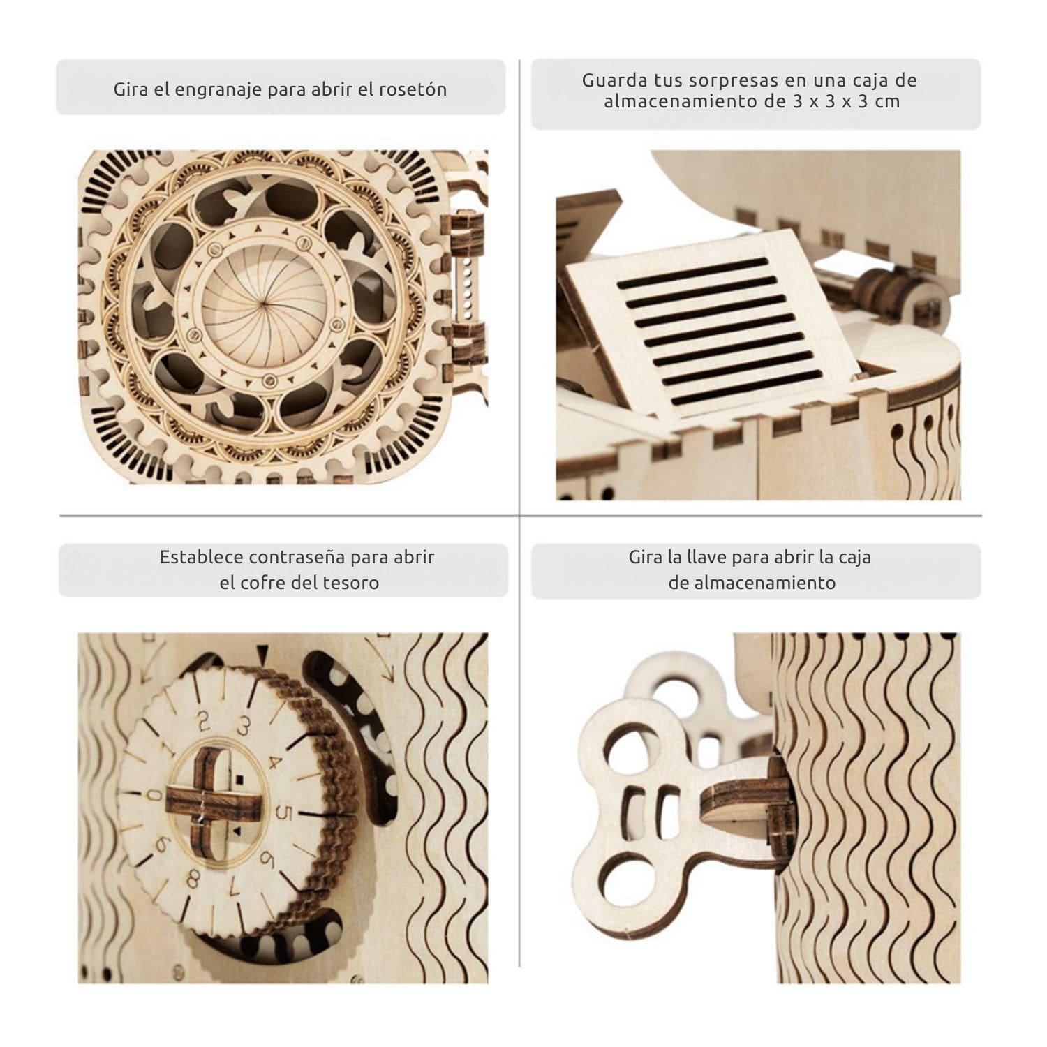 Puzzle 3D Rokr Caja del Tesoro – Dibu Chile