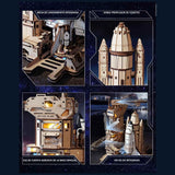 Rokr Mechanical Models - Puzzle 3D Space Shuttle Transbordador Espacial