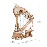 Rokr Mechanical Music Box - Puzzle 3D Magic Harp