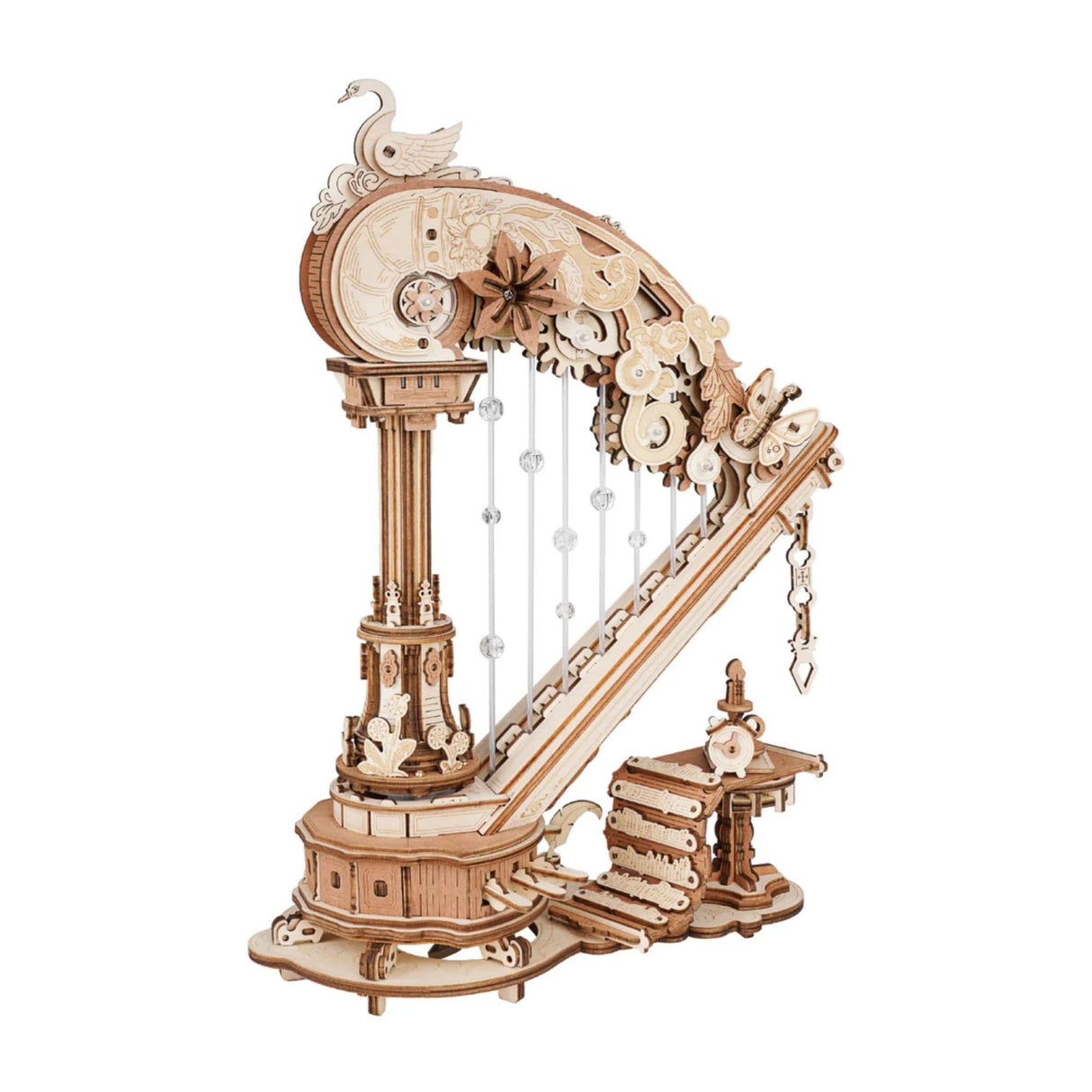 Rokr Mechanical Music Box - Puzzle 3D Magic Harp