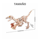 Rokr Prehistoric Planet - Puzzle 3D Velociraptor