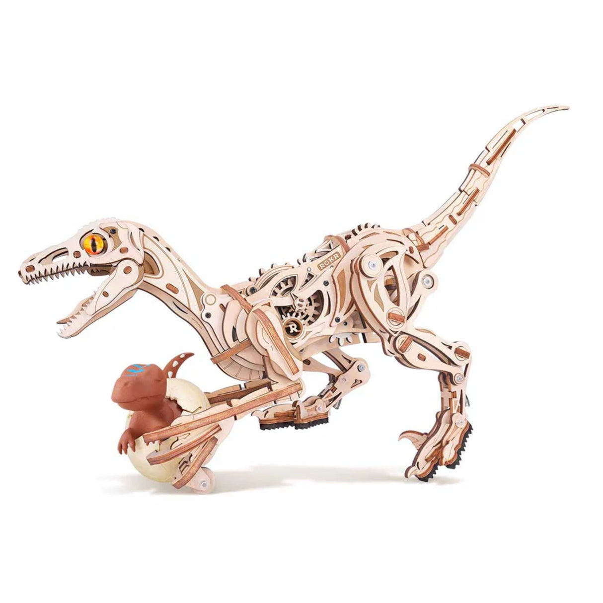 Rokr Prehistoric Planet - Puzzle 3D Velociraptor