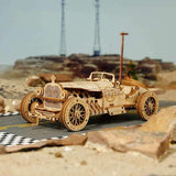 Rokr Scale Model Vehicle - Puzzle 3D Auto Grand Prix Car