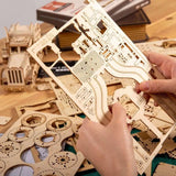 Rokr Scale Model Vehicle - Puzzle 3D Auto Grand Prix Car