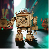 Rokr Steampunk Music Box - Puzzle 3D Orpheus Robot Musical