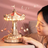Rokr Wonderland Amusement - Puzzle 3D Swing Ride