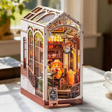 Rolife Booknook & Wonderland - Separador de Libros Holiday Café