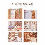 Rolife Booknook & Wonderland - Separador de Libros Library of Wonders