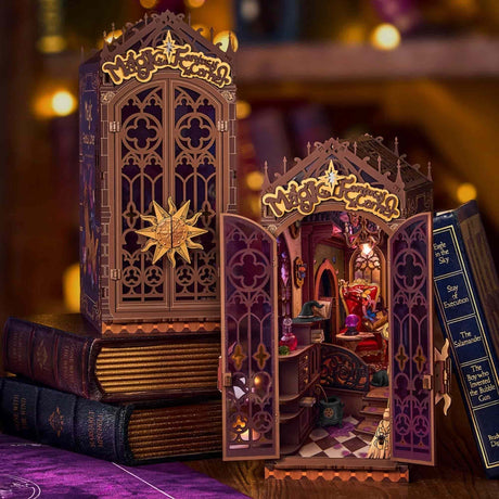 Rolife Booknook & Wonderland - Separador de Libros Magic Fantasy Corner